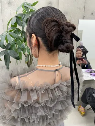 ロング LINOET  nagoya所属・手島 カミラのヘアスタイル