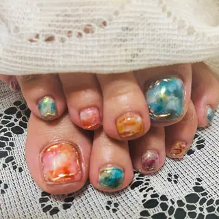ネイル Felice所属・ベテランネイル cnc  nailのネイルデザイン