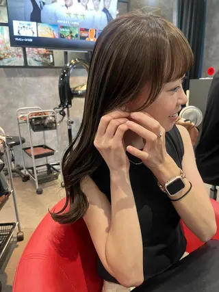 ロング カラー 駅チカ【ali'i】 アリイ花崎友美☘のヘアスタイル