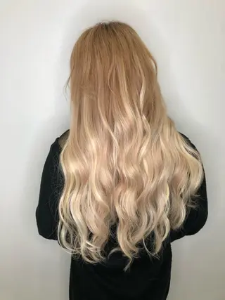 ロング カラー 美容室 HAKUAのヘアスタイル