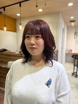 カラー 暖色カラー/パーマ /AKIR‎A🌝のヘアスタイル