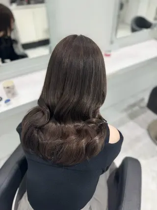 セミロング カラー 💎透明感カラー /kaito💎のヘアスタイル