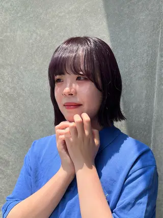 ショート カラー FERIA池田 神原萌花のヘアスタイル