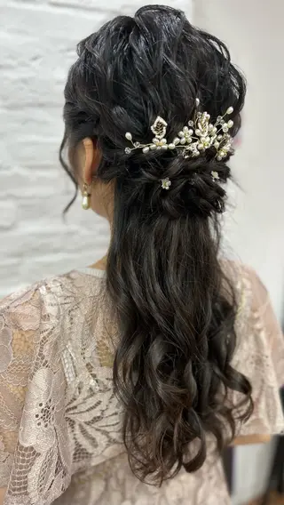 ロング 永澤 一輝のヘアスタイル