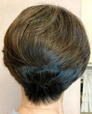 ショート サロンドミルキー所属・柴野 茂美のヘアスタイル