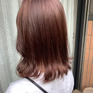 ミディアム カラー HARUKA韓国ヘア /Luana梅田のヘアスタイル