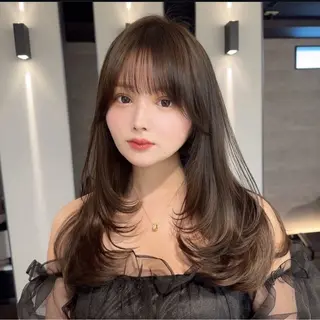 ロング カラー hao所属・✨美髪矯正✨髪質改善 ✨レイヤー✨大山　悠のヘアスタイル