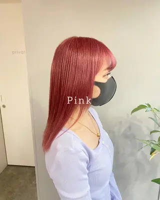 ミディアム カラー ヘアアレンジ ボブ /ニュアンス/ satomi🧸💖のヘアスタイル