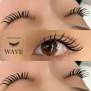 マツエク・マツパ eyebrow & eyelash WAVE所属・brow&lash WAVEのマツエク・マツパデザイン