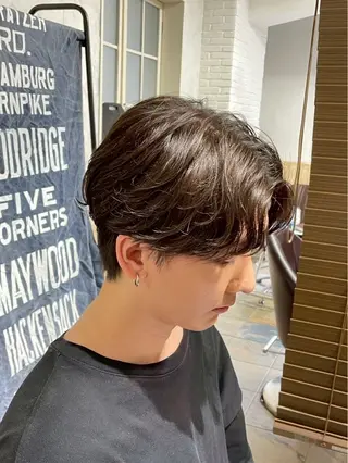 パーマ メンズ 池田 悠里のヘアスタイル