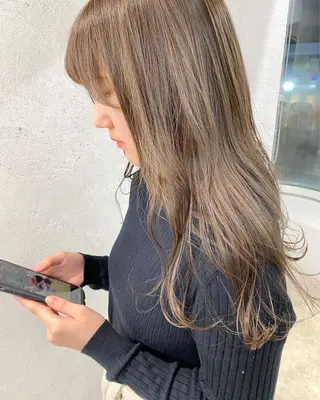 ロング カラー パーマ ヘアアレンジ 【池袋/スパイキー ショート】ⓝⓘⓜⓤのヘアスタイル