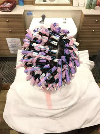 ミディアム ゼロスバーバーショップ所属・予約1000件超 ✨メンズパーマのヘアスタイル