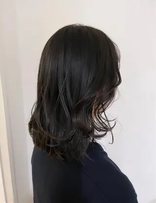 ミディアム 🦋透明感 艶カラー Rie🦋のヘアスタイル