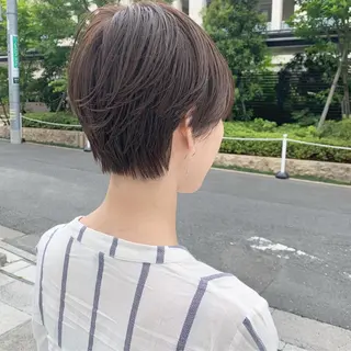 ショート 古沢 新のヘアスタイル
