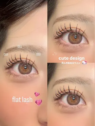 マツエク・マツパ more edge所属・🎀 kuon 🎀のマツエク・マツパデザイン