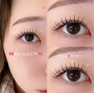 マツエク・マツパ Ren♡梅田┋束感 マツエク┋パリエクのマツエク・マツパデザイン