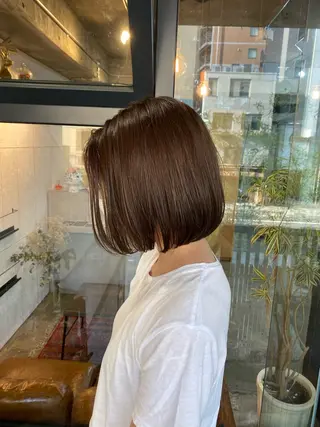 ショート カラー ネイル マツエク・マツパ 中山 天地のヘアスタイル