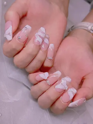 ネイル 長さだし専門店 M2　rikaのネイルデザイン