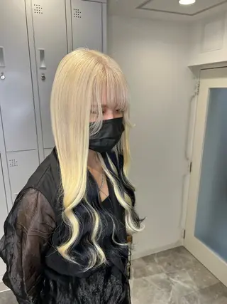 mimiiy梅田 中崎町ハイトーンのヘアスタイル