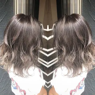 ミディアム カラー EARTH 越谷店のヘアスタイル