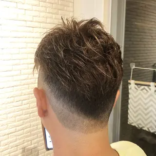 カラー メンズ 牧野 由香のヘアスタイル