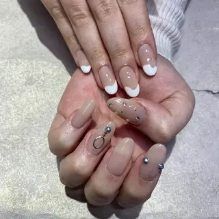 ネイル Amber21.所属・Nagahama Akariのネイルデザイン