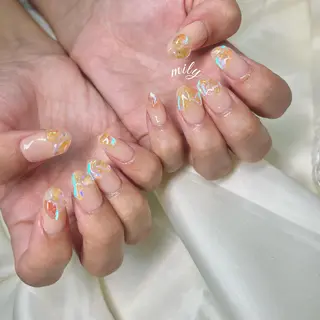 ネイル mily_harajuku所属・韓国ネイル☁️ haruna🌛のネイルデザイン