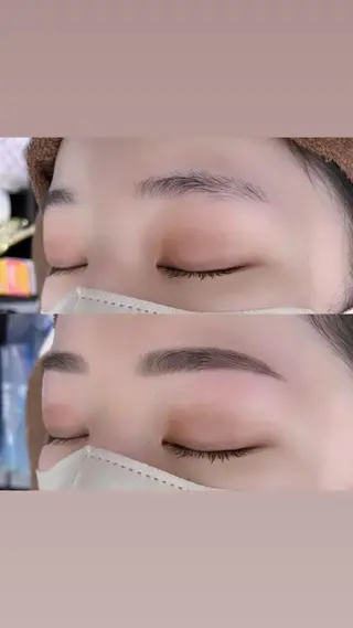 パーマ メンズ アイブロウ BEIGE 金山 🌹RUKAのマツエク・マツパデザイン