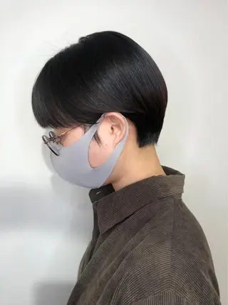 ショート 小川 美奈のヘアスタイル