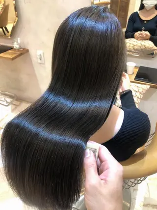 ボンドストーリーノヴァ所属・縮毛矯正・髪質改善 ❣️三浦正也のヘアスタイル