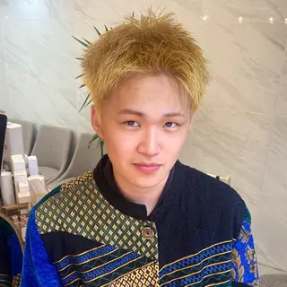ショート SHIN レイヤー‪‪カットのヘアスタイル