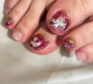 メンズ ネイル Chérinail 爪のお手入れのネイルデザイン