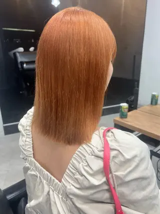 ミディアム 暖色カラー/レイヤー カット☁️MEI☁️のヘアスタイル