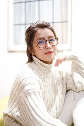 ショート 前田 梨沙のヘアスタイル