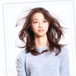 ロング Chardon✂️ 平田佳奈子💄のヘアスタイル