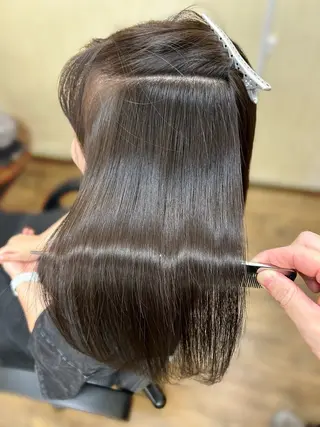 ロング みやたゆうき 髪質改善講師のヘアスタイル