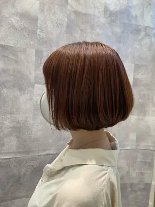 ミディアム カラー 🔸縮毛矯正/髪質 改善カラー石崎🔸のヘアスタイル