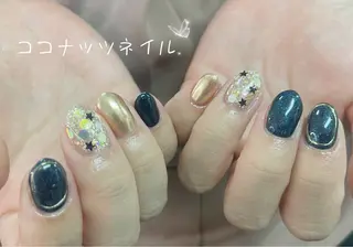 ネイル 神田 ココナッツのネイルデザイン
