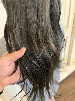 ロング カラー 誰よりも丁寧なカット 🍀小林輝のヘアスタイル