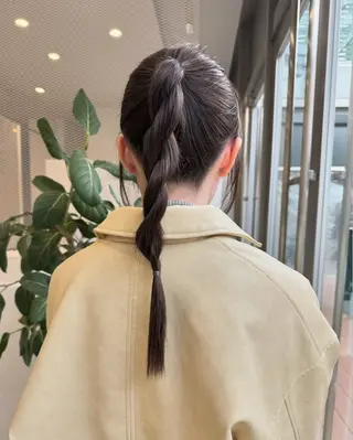 ヘアアレンジ 透明感カラー✴︎ SAYAKAのヘアスタイル