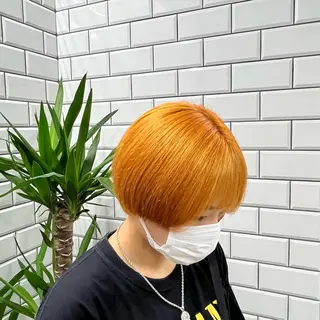 ショート カラー newi赤羽 HINATAのヘアスタイル