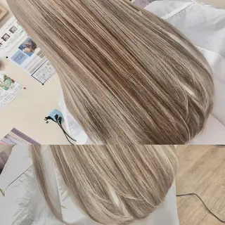 ミディアム カラー kou艶髪師色髪師 こう 艶髪師色髪師のヘアスタイル