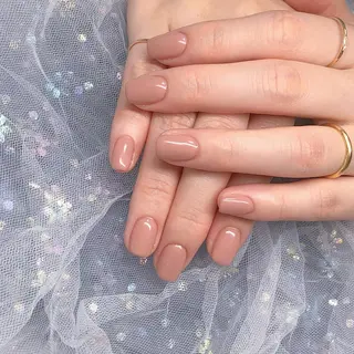 ショート ネイル ハク キのネイルデザイン