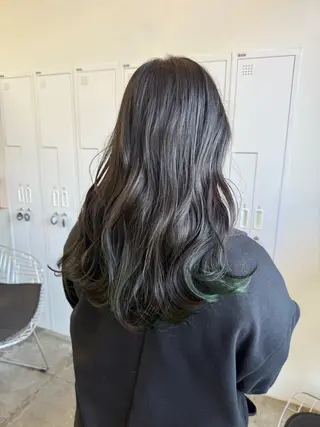 セミロング カラー 近藤 千裕のヘアスタイル