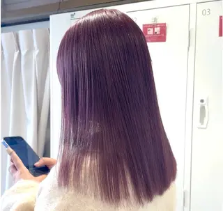 カラー 加藤芽実カラーリスト ／ミルクティーカラーのヘアスタイル