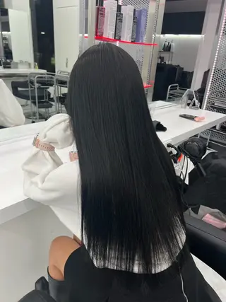 ロング カラー パーマ ヘアアレンジ メンズ ダブルカラー特化💖 韓国ヘア💖りくのヘアスタイル