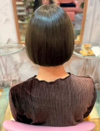 ショート 𝙼𝚒𝚎𝚗𝚎 𝚙𝚒𝚗𝚔所属・山本 葵のヘアスタイル
