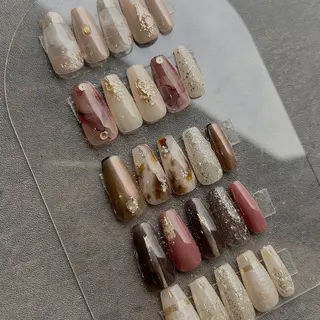 ネイル Ray. ／綺麗目ニュアンスのネイルデザイン