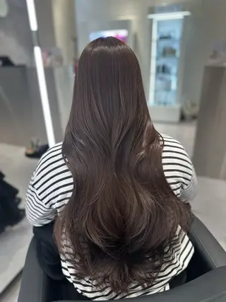 ロング ブリーチなし/透明感 NONO💖のヘアスタイル