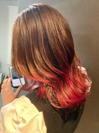 セミロング Sherry所属・川尻 詩織のヘアスタイル